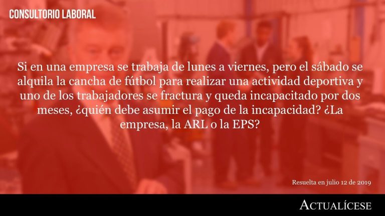 Responsabilidad en accidente fuera del trabajo: Quién paga los gastos