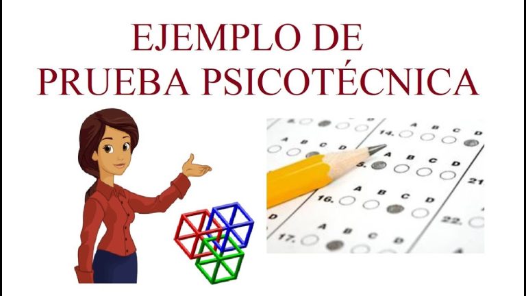 ¿Qué se evalúa en un psicotécnico?