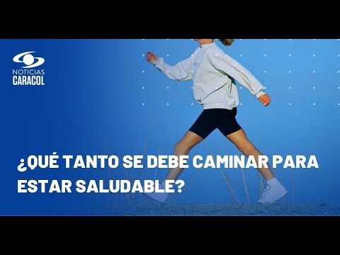 ¿Cuántos pasos al día son recomendables?