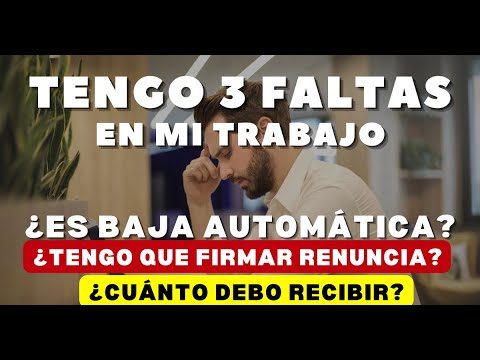 ¿Con cuántas bajas te pueden despedir? Guía laboral