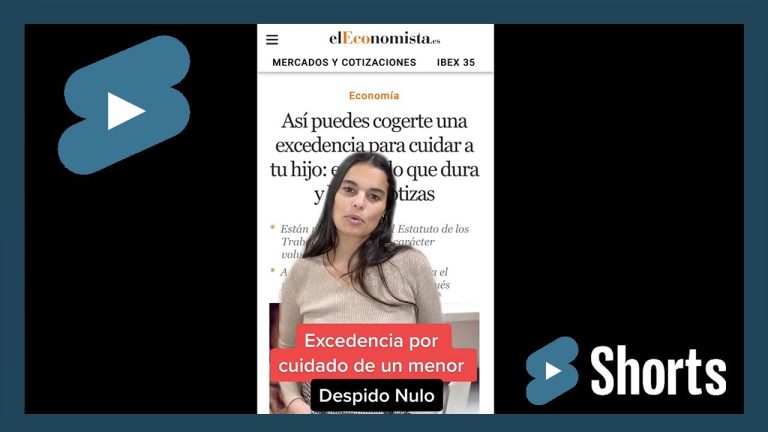 Excedencia mínima por cuidado de hijos: ¿Cuánto tiempo corresponde?