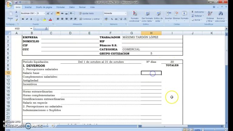 Guía para Confeccionar una Nómina de Forma Eficiente