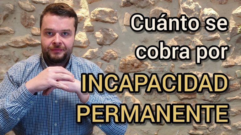 ¿Cuántas pagas se cobran por incapacidad permanente total?