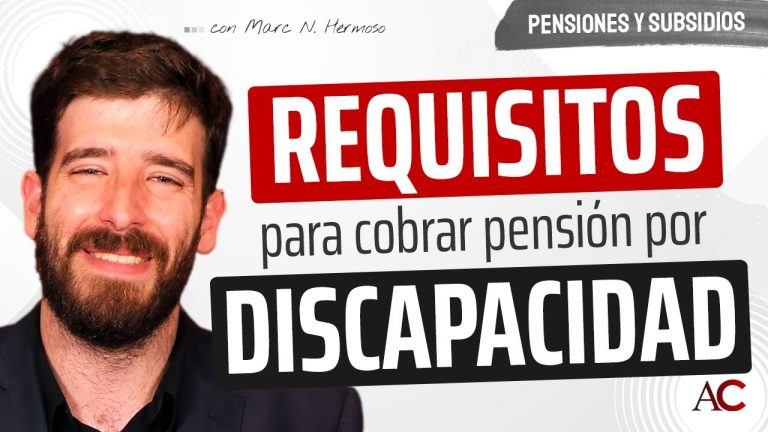 Requisitos para cobrar pensión por discapacidad: Lo que necesitas saber
