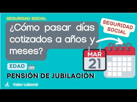 Optimización de los días cotizados en la seguridad social