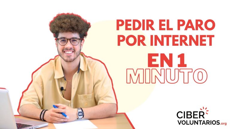 Guía de documentación para solicitar el paro