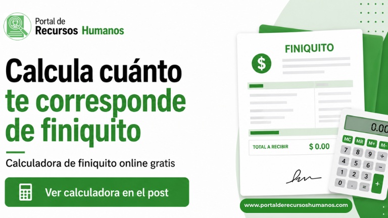 Calcula cuánto te corresponde de finiquito con la calculadora de finiquito online gratis